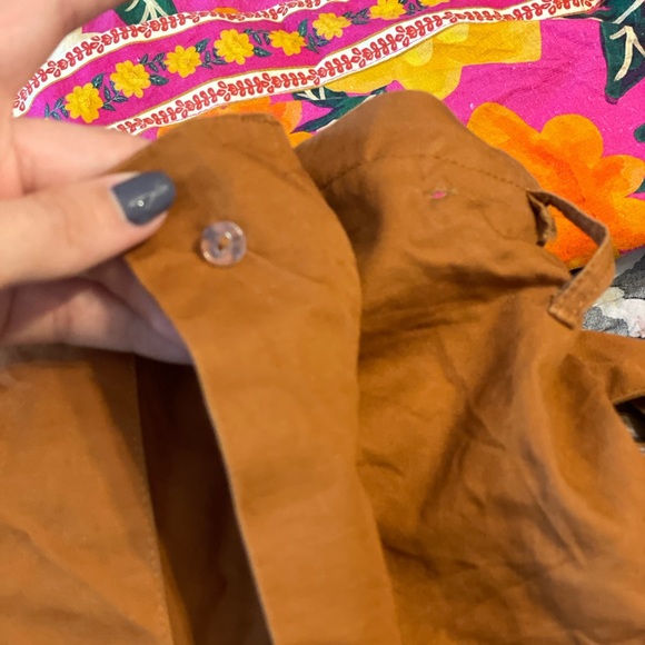 Brown Wrap Skort - Picture 5 of 5